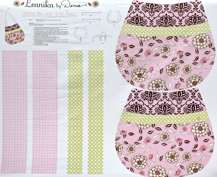 Ткань плотная "Tote Bag Panel" 