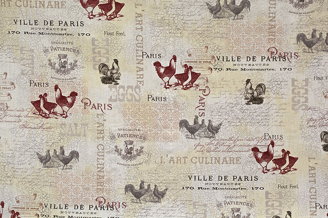Панель "FRENCH COUNTRY ROOSTERS" 