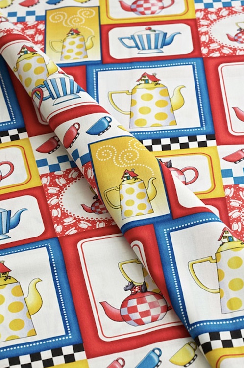 Ткань "Tea Time" полосы 