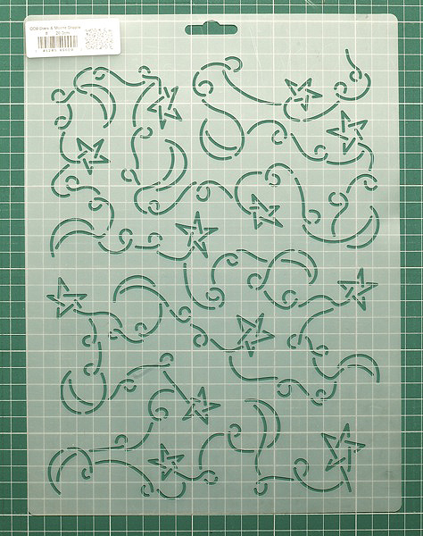 Шаблон для стежки "Stars & Moons Stipple" 