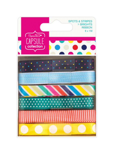 Набор лент "Spots & Stripes Brights" 
