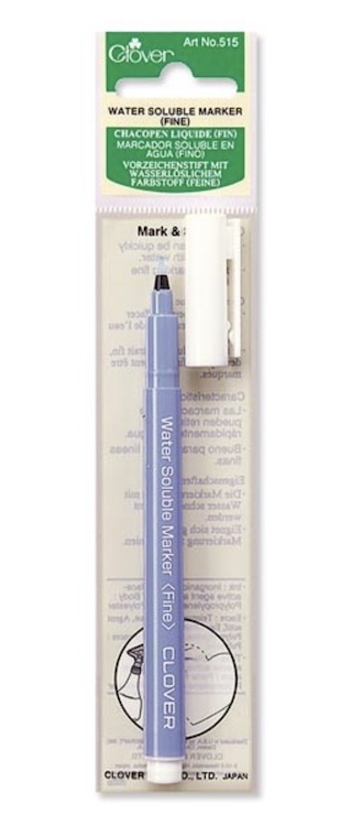 Водорастворимый тонкий маркер Clover 