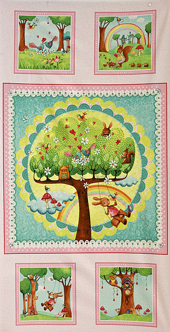 Панель "RAINBOW WOODLAND" 