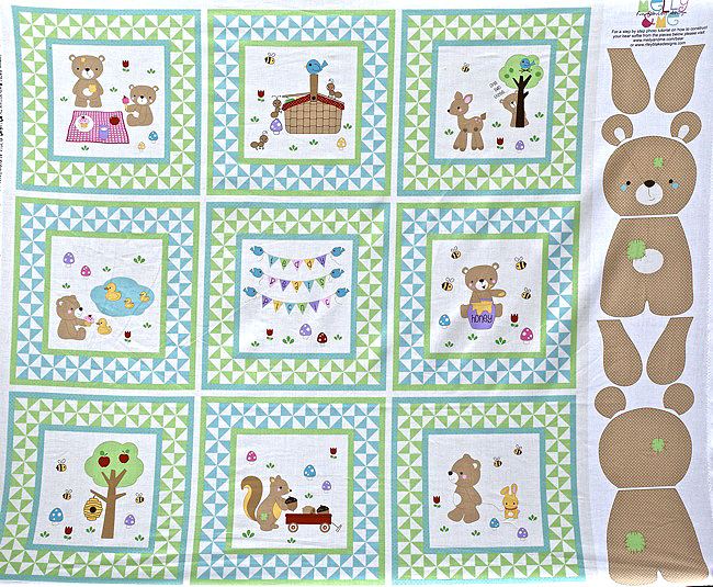 Купон "Teddy Bear Picnic" зеленый 