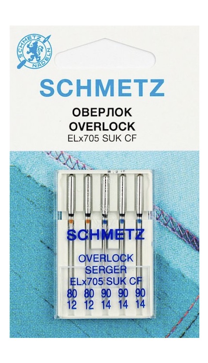 Иглы джерси для плоскошовных машин Schmetz 
