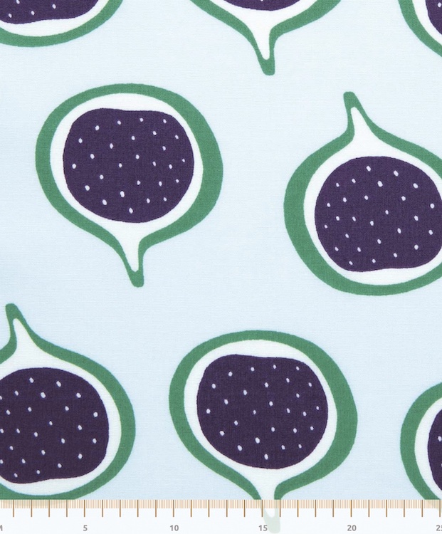 Ткань поплин "Инжир" 