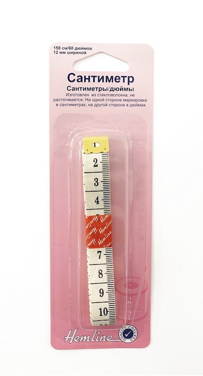 Сантиметровая лента узкая 