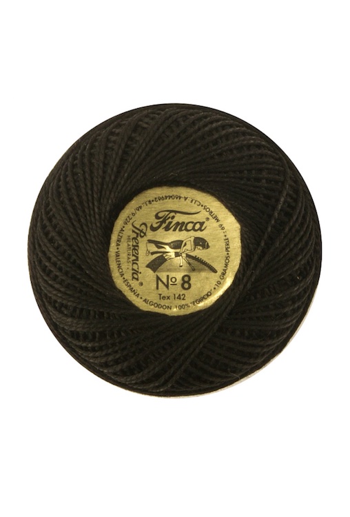 Мулине Finca Perle, цвет-0007(negro) 