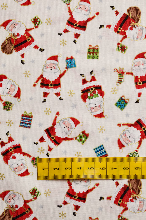 Ткань "Santa Express Christmas 21" 