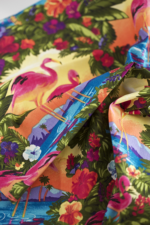 Ткань "Flamingo Paradise" 