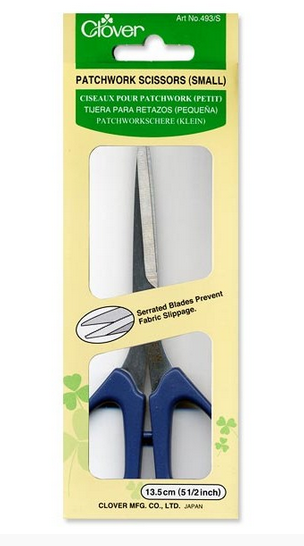 Ножницы Clover 13,5 см прямые 