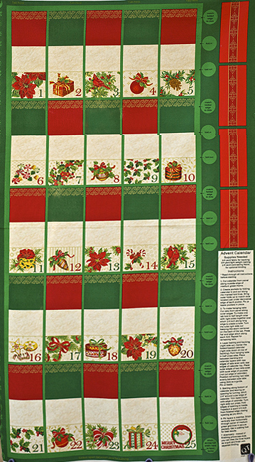 Панель "ADVENT CALENDAR" 