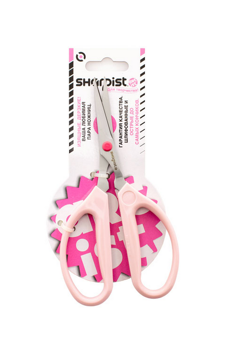 Ножницы для шитья SHARPIST 16 см, с большими ручками 