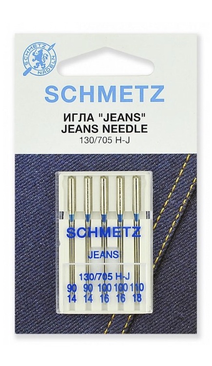 Иглы Schmetz набор Jeans 
